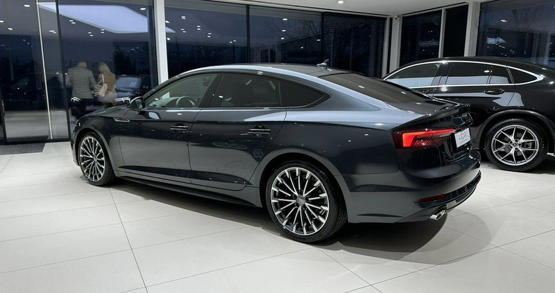 Audi A5 cena 122900 przebieg: 93543, rok produkcji 2018 z Kobyłka małe 781